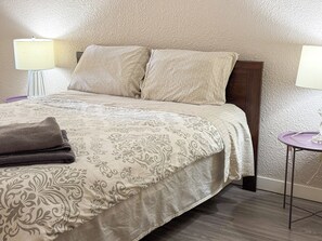 1 bedroom, iron/ironing board, free WiFi, bed sheets