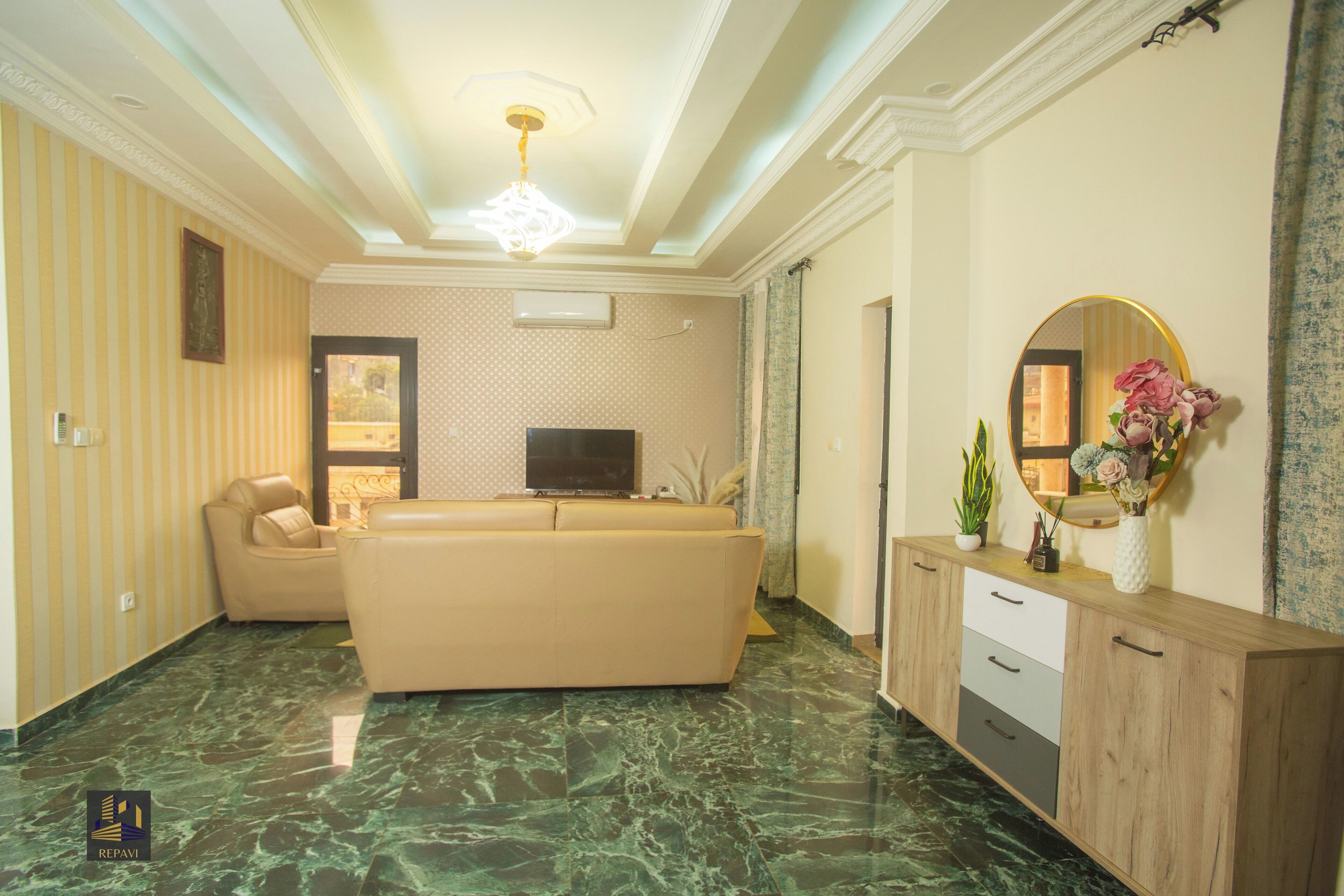 TV connectée, cheminée