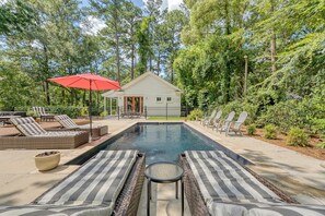 Außenpool, beheizter Pool