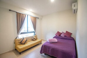 Comfort Apartment | Free WiFi, bed sheets - Makeva Condos - Near Malecon (Mazatlán)