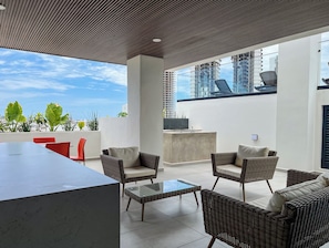 Terrasse sur le toit