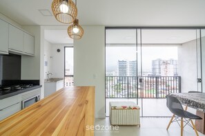 Basic Apartment | Private kitchen - Beautiful apt With bbq 100m From the Beach Bln0802 (Porto Belo)