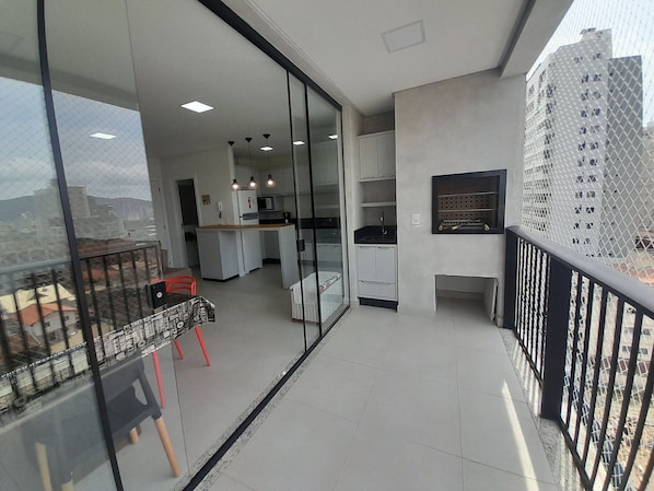 Basic Apartment | Terrace/patio - Beautiful apt With bbq 100m From the Beach Bln0802 (Porto Belo)
