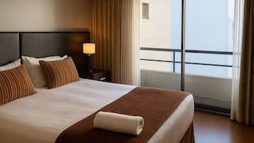 LÀgenhet - 1 sovrum - icke-rökare - balkong | Skrivbord, gratis wi-fi och sÀngklÀder