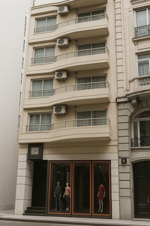 Façade de l’hébergement