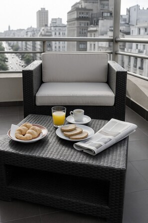 Apartment, 1 Schlafzimmer, Nichtraucher, Balkon | Balkon