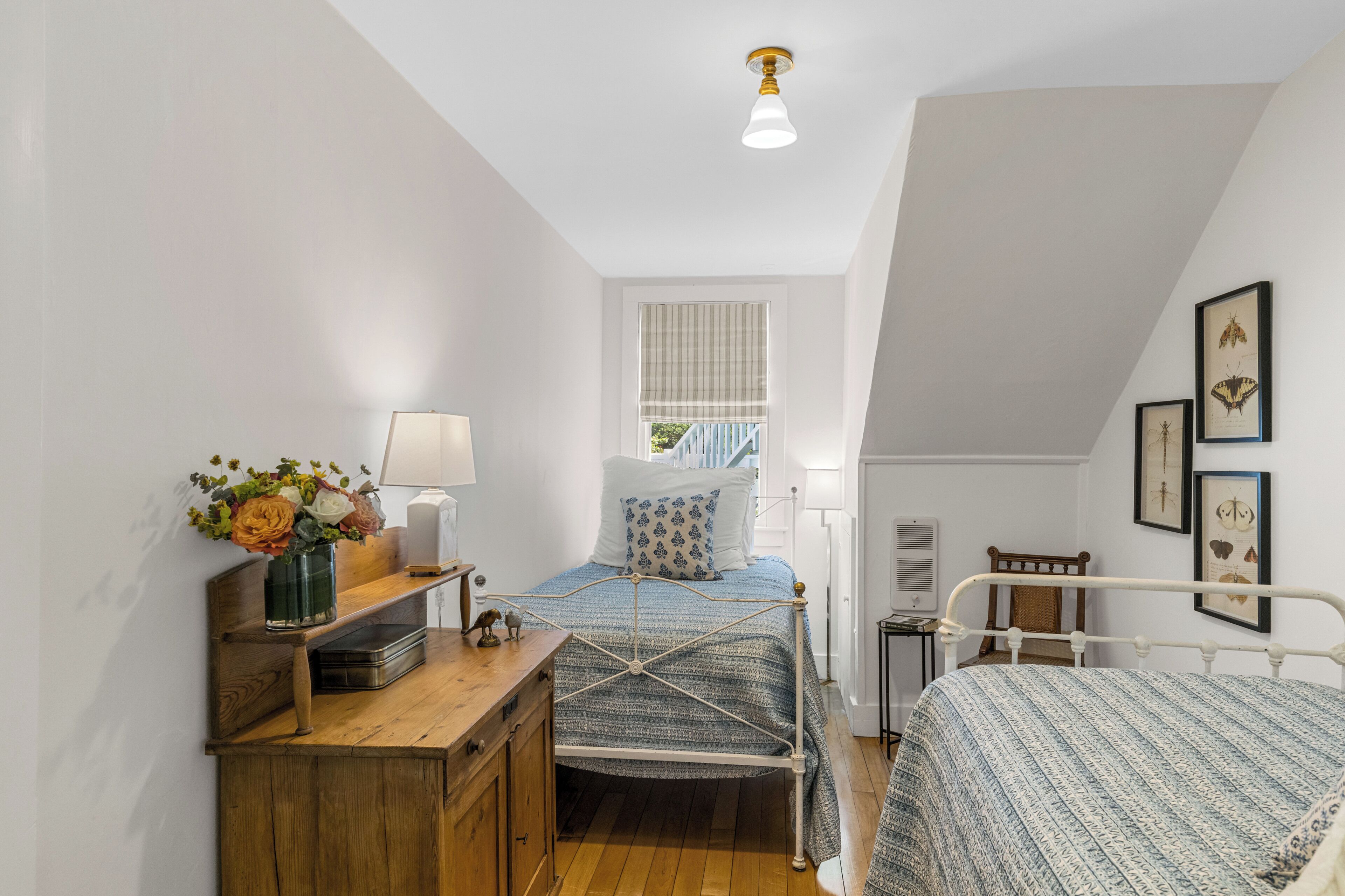 Boarder's Wing Room: Two Twin Beds | Premium bedding, individually decorated, individually furnished