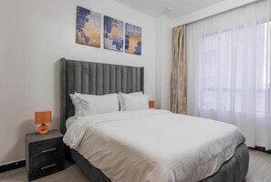 2 bedrooms, iron/ironing board, internet, bed sheets - Premium 2BR Kilimani- Staroot (Nairobi)