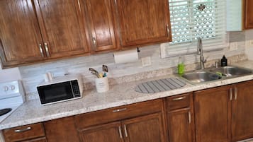 Microwave, oven, stovetop