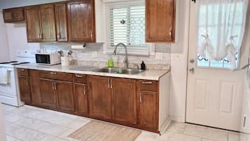 Microwave, oven, stovetop