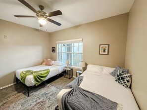 Desk, iron/ironing board, free WiFi, bed sheets