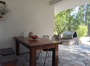 Restaurante al aire libre