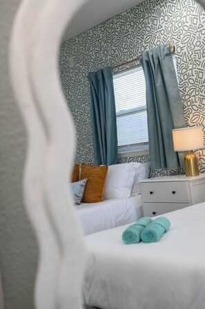 2 soveværelser, skrivebord, Wi-Fi, sengetøj