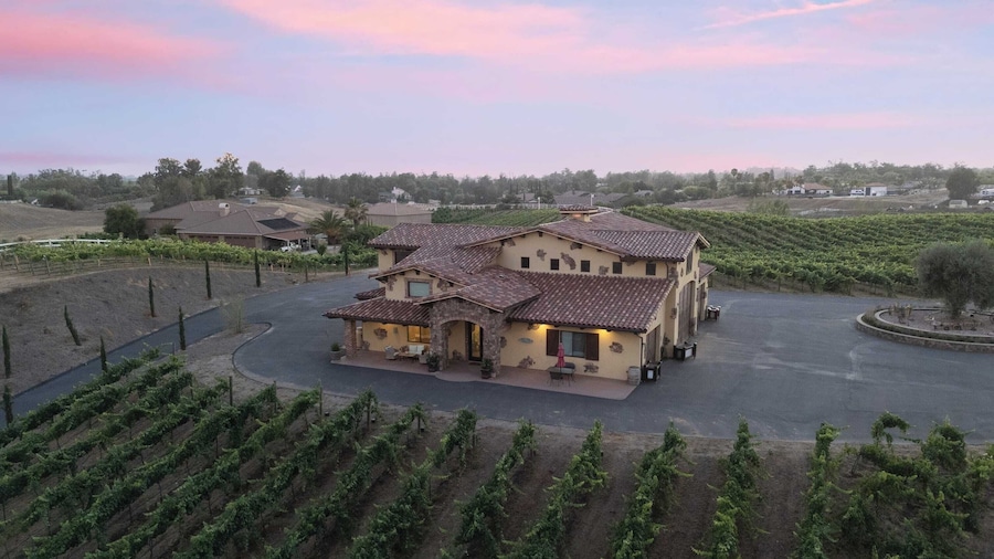 New-build Temecula Villa With King Suite, Fireplace & Vineyard Views The Villa by Avantstay