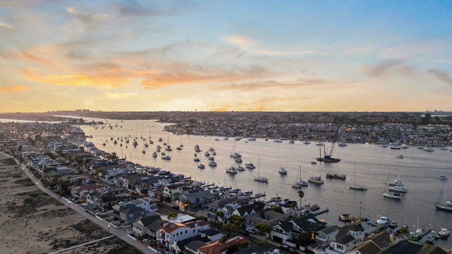 Oceanfront Home Walk to Balboa Pier + Scenic Views Balboa Peninsula Point by Avantstay