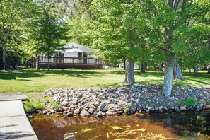 Property grounds - Solberg Lake House: Dock, Deck + Stunning Views! (Phillips)