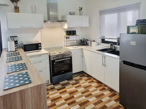 Microwave, oven, stovetop