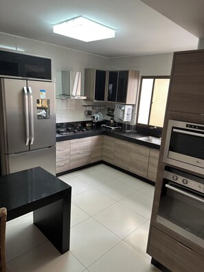 Microwave, oven, stovetop