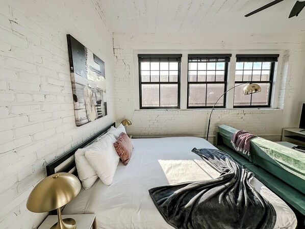 1 bedroom, iron/ironing board, free WiFi, bed sheets