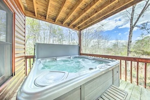 Bain à remous extérieur