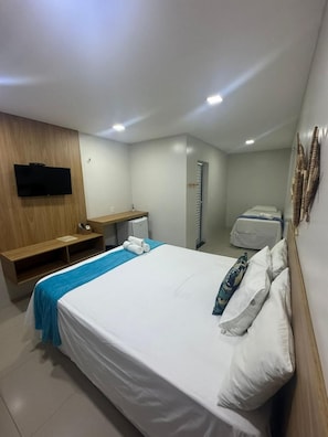 Free WiFi, bed sheets