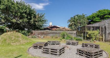 5BR House w/ Gourmet Area 400m From Beach Rfi0316