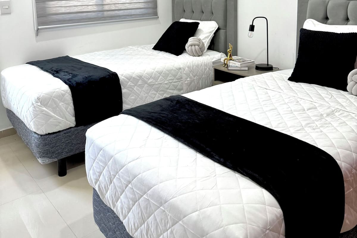 Deluxe Double Room | Premium bedding, down comforters, blackout drapes, iron/ironing board