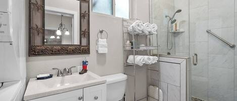 Dusche, Handtücher