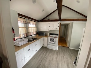 Microwave, oven, stovetop