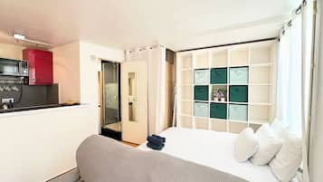 1 Schlafzimmer, Zimmersafe, Bettwäsche
