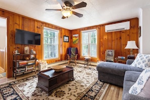 Smart TV, video games, books, music library