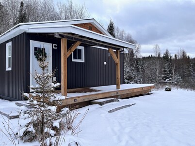 Relax at Cozy Cabin near Algonquin, 2 Bedroom, WIFI, large yard w/firepit