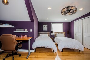 4 dormitorios, tabla de planchar con plancha, wifi y ropa de cama