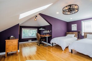 4 habitaciones, escritorio, tabla de planchar con plancha y wifi gratis