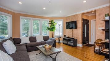 Smart TV, books, music library