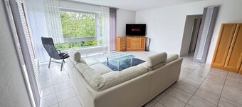 130 sqm apartment with garden and parking space
