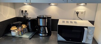 130 sqm apartment with garden and parking space