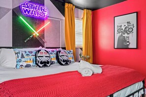 5 bedrooms, iron/ironing board, travel cot, free WiFi