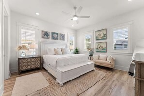 4 bedrooms, iron/ironing board, travel crib, WiFi