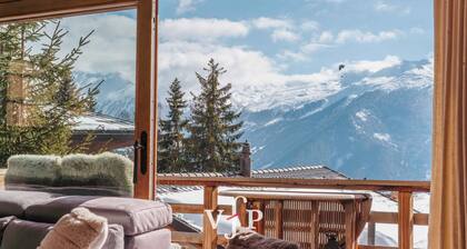 Bright renovated half-chalet – Brunet district, VerbierThis charming renovated half-chalet, located