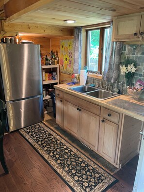 Microwave, oven, stovetop