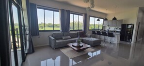 Deluxe appartement | Woonruimte
