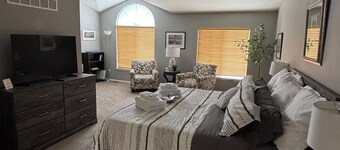 Unwind in style in this stunning townhome retreat
