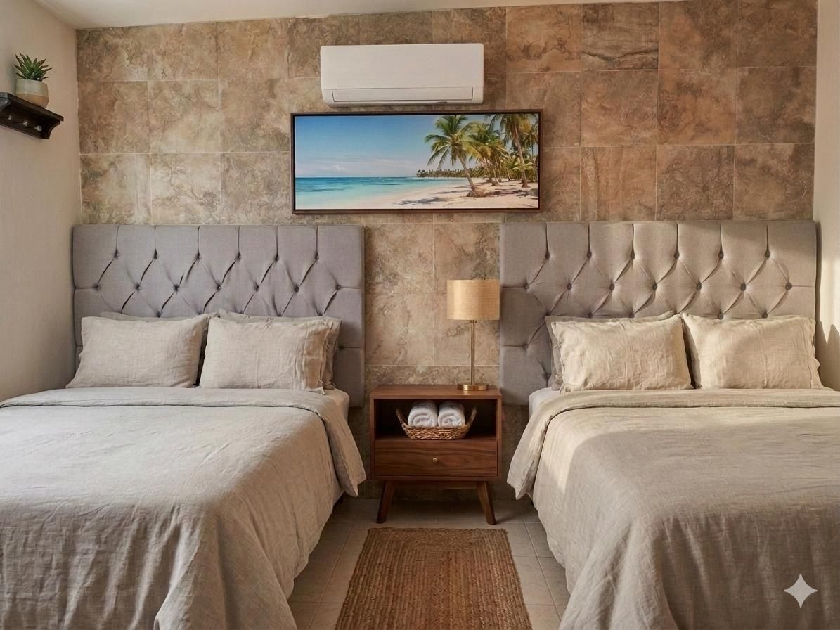 3 bedrooms, iron/ironing board, WiFi (free), bed sheets