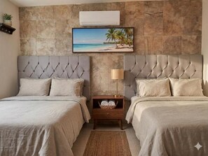 3 habitaciones, tabla de planchar con plancha y wifi gratis 