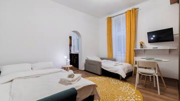 1 bedroom, iron/ironing board, WiFi, bed sheets