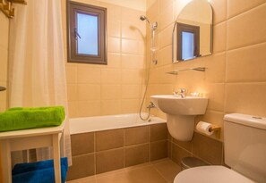 Hair dryer, towels
