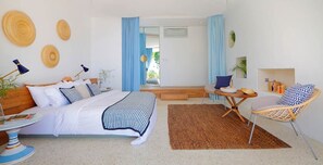 4 habitaciones, acceso a internet y ropa de cama