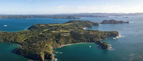 Vue depuis l’hébergement