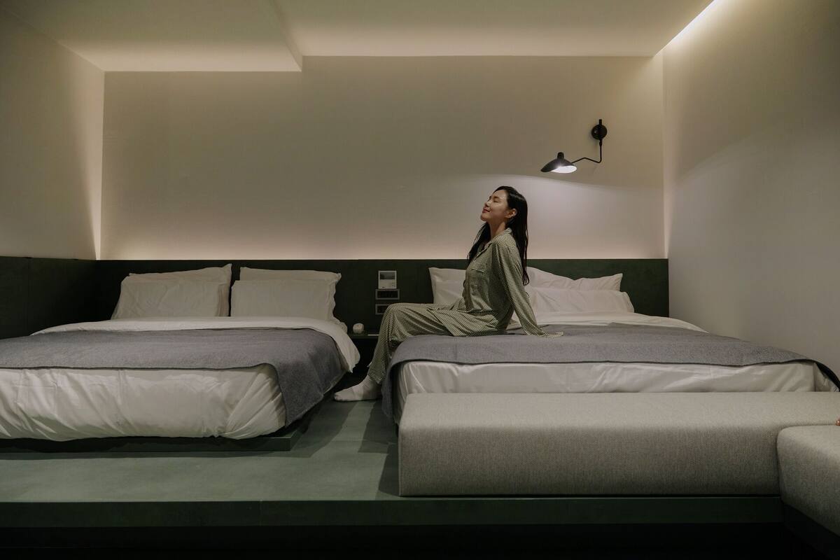 Twin | Desk, laptop workspace, free WiFi, bed sheets